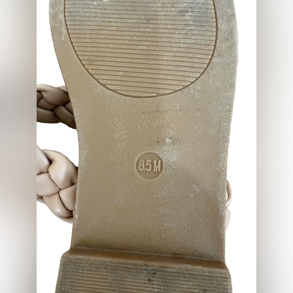 Sincerely Jules Tan Braided Sandals - Picture 8 of 10